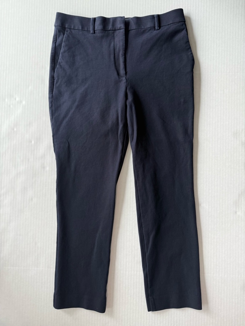 Ann Taylor High Rise Eva Pant Atlantic Navy Size 6 - Picture 2 of 12